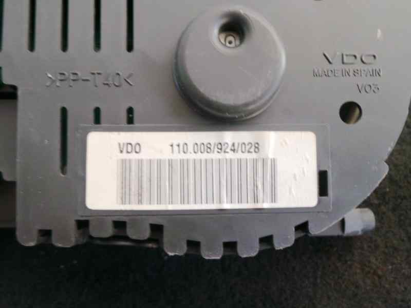 Recambio de cuadro instrumentos para seat ibiza (6k1) 1.9 tdi referencia OEM IAM W06K0920801E-110008924028 6K1 