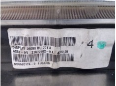 Recambio de pantalla multifuncion para nissan almera (n16/e) 2.2 dci diesel cat referencia OEM IAM 28090BU701A-216776529A   2
