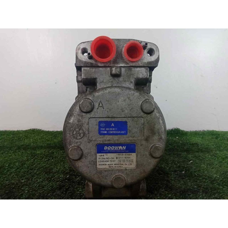 Recambio de compresor aire acondicionado para ssangyong rodius 2.7 turbodiesel cat referencia OEM IAM 6652300211-180500390A DOOW