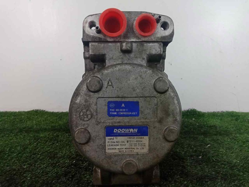 Recambio de compresor aire acondicionado para ssangyong rodius 2.7 turbodiesel cat referencia OEM IAM 6652300211-180500390A DOOW