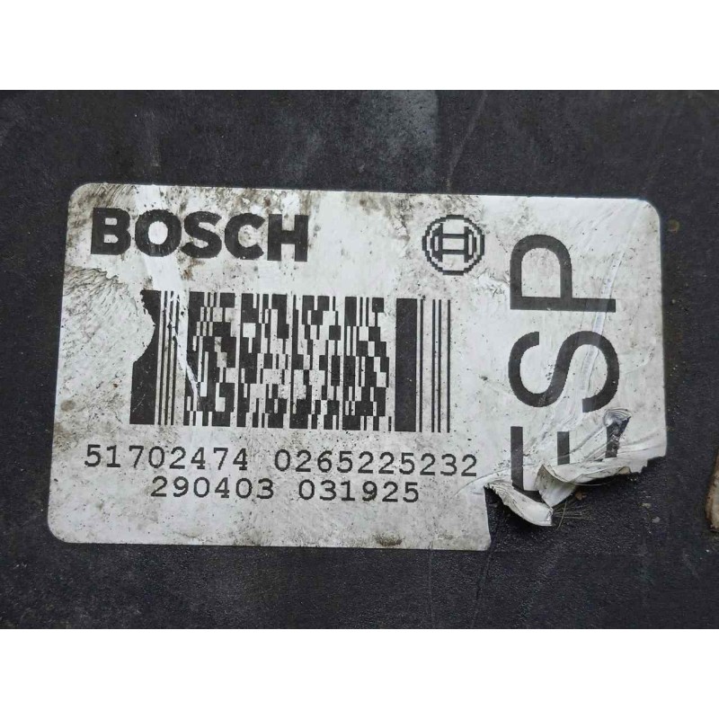 Recambio de abs para fiat stilo (192) 1.9 jtd cat referencia OEM IAM 0265950103-0265225232-51702474 BOSCH 