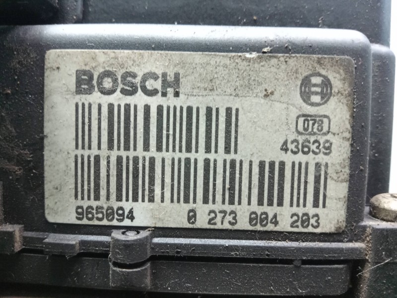 Recambio de abs para citroën xsara berlina 1.9 turbodiesel referencia OEM IAM 0265216759-9636502180-0273004203  
