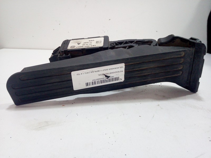 Recambio de potenciometro pedal para volkswagen golf v berlina (1k1) 1.9 tdi referencia OEM IAM 1K1721503P  