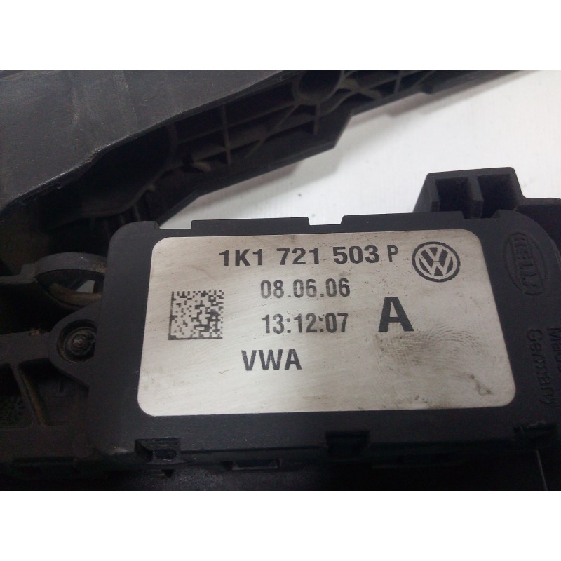 Recambio de potenciometro pedal para volkswagen golf v berlina (1k1) 1.9 tdi referencia OEM IAM 1K1721503P  