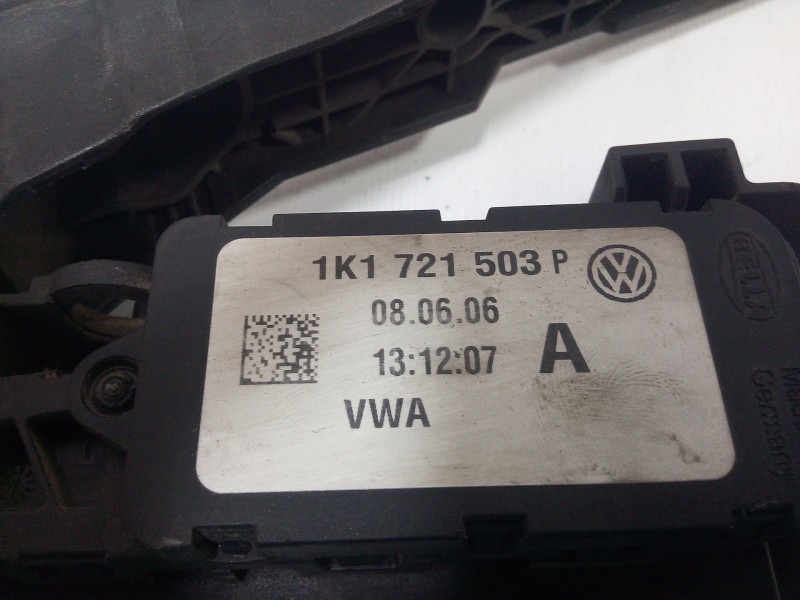 Recambio de potenciometro pedal para volkswagen golf v berlina (1k1) 1.9 tdi referencia OEM IAM 1K1721503P  