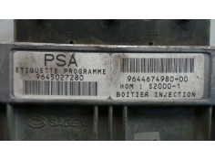 Recambio de centralita motor uce para citroën xsara picasso 1.8 cat (6fz / ew7j4) referencia OEM IAM 9644674980-50409S05-S20001  2