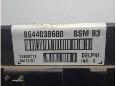 Recambio de centralita check control para citroën xsara berlina 1.9 diesel referencia OEM IAM 9644038680-BSMB3 BSMB3 DELPHI 2