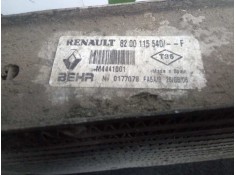 Recambio de intercooler para renault scenic ii 1.5 dci diesel referencia OEM IAM 8200115540-8200115540F 585X187X50 ALUMINIO 2