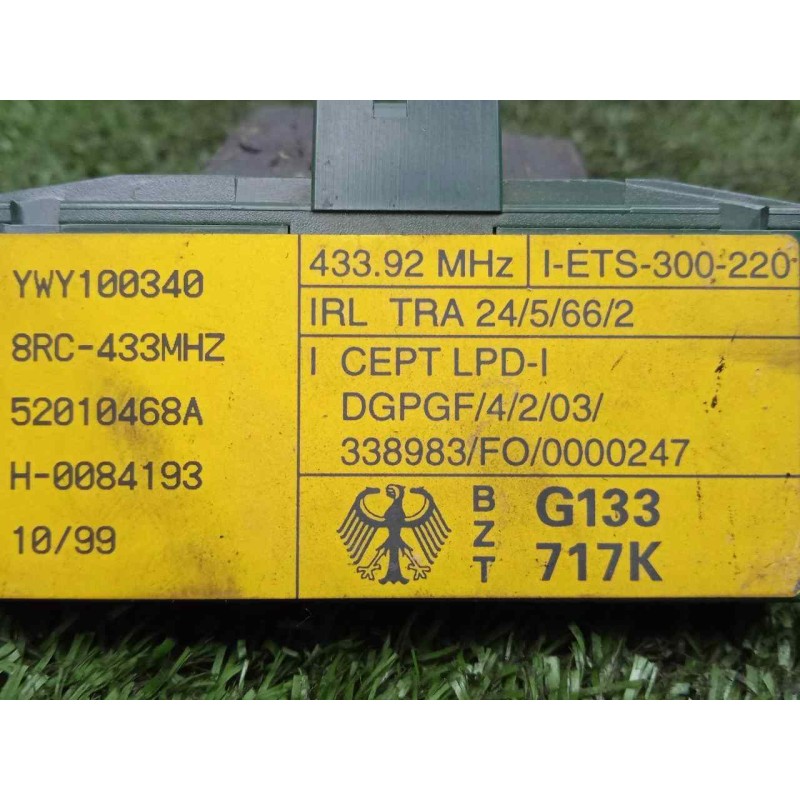 Recambio de modulo electronico para land rover freelander (ln) 2.0 turbodiesel referencia OEM IAM YW100340-8RC433MHZ-52010468A  