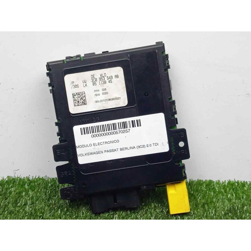 Recambio de modulo electronico para volkswagen passat berlina (3c2) 2.0 tdi referencia OEM IAM 3C0953549AB-05113845  