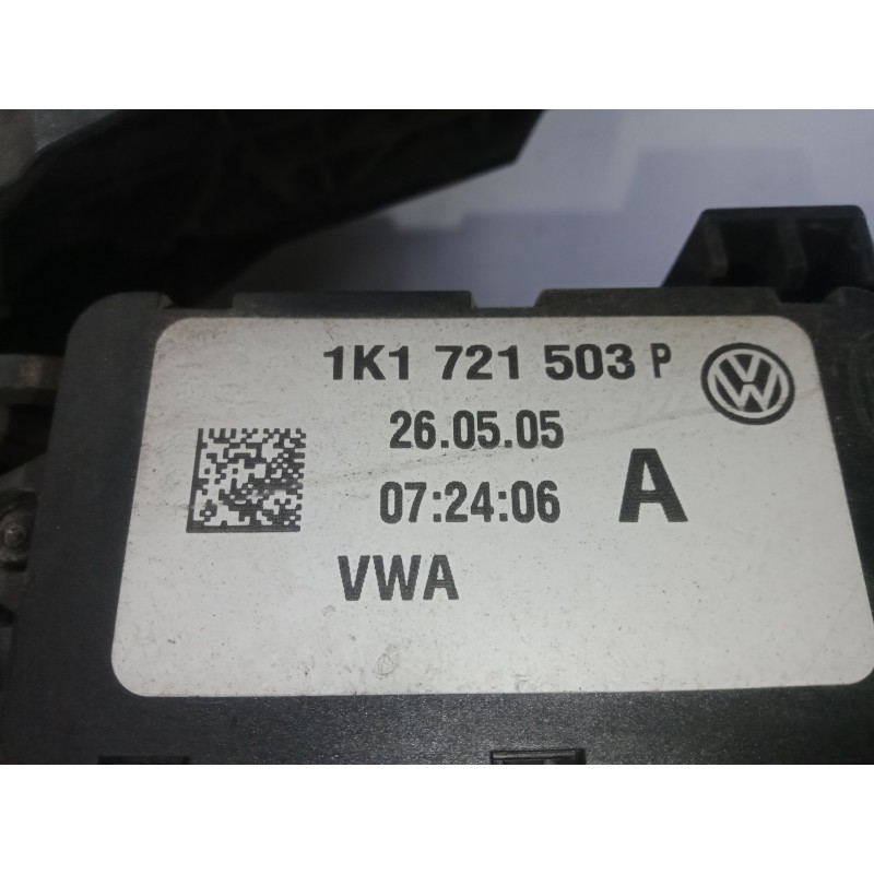 Recambio de potenciometro pedal para skoda octavia berlina (1z3) 1.9 tdi referencia OEM IAM 1K1721503P  