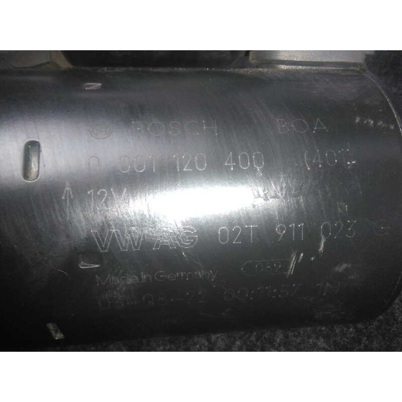 Recambio de motor arranque para seat ibiza (6l1) 1.2 referencia OEM IAM 0001120400-02T911023G 10.DIENTES BOSCH