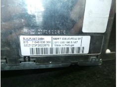 Recambio de sistema audio / radio cd para seat toledo (5p2) 1.9 tdi referencia OEM IAM 5P1035186B BLAUPUNKT  2