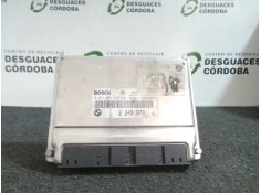 Recambio de centralita motor uce para bmw serie 3 berlina (e46) 2.0 16v diesel cat referencia OEM IAM 0281001445-2249970 BOSCH 
