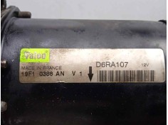 Recambio de motor arranque para renault laguna ii (bg0) 3.0 v6 referencia OEM IAM D6RA107-19F10388AN 10.DIENTES VALEO 2