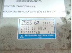 Recambio de centralita motor uce para mazda 323 berlina c/f/s (ba) 1.5 16v cat referencia OEM IAM Z5B318881A-E2T86876M-Z5B36 MIT 2