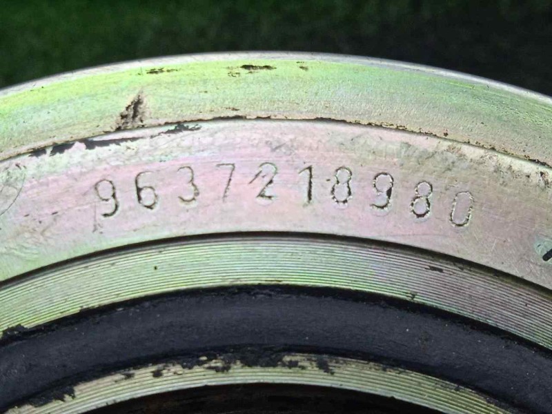 Recambio de polea cigueñal para citroën jumpy 1.9 diesel referencia OEM IAM 9637218980 6.CANALES Ø DIAMETRO: 153MM