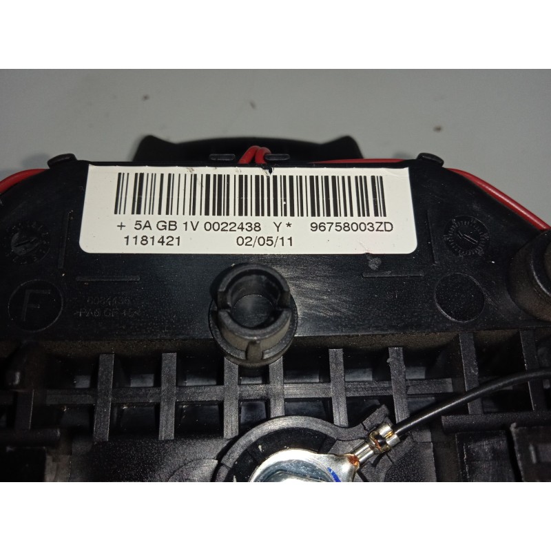 Recambio de airbag delantero izquierdo para peugeot 308 1.6 hdi fap referencia OEM IAM 96758003ZD-96758003  