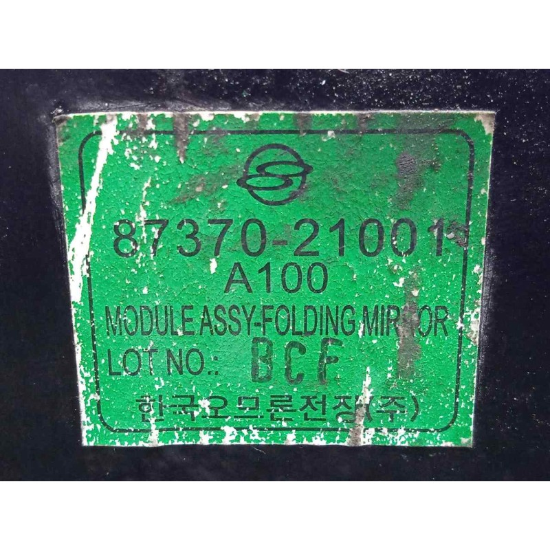 Recambio de modulo electronico para ssangyong rodius 2.7 turbodiesel cat referencia OEM IAM 8737021001  