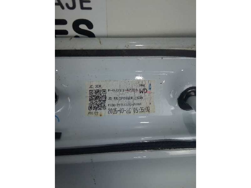 Recambio de aleron trasero para kia cee´d 1.4 cat referencia OEM IAM 87211A2700WD-87210A2700  