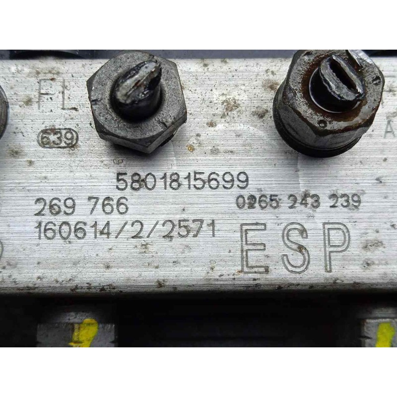 Recambio de abs para iveco daily furgón 2.3 diesel cat referencia OEM IAM 2265106516-0265956214-5801815699-0265243239  