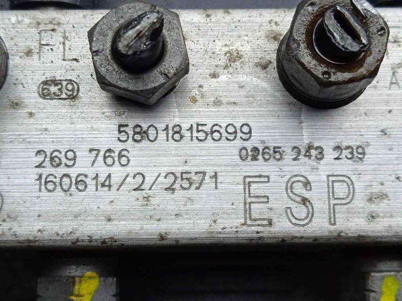 Recambio de abs para iveco daily furgón 2.3 diesel cat referencia OEM IAM 2265106516-0265956214-5801815699-0265243239  