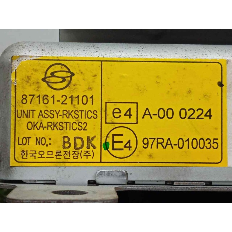Recambio de modulo electronico para ssangyong rodius 2.7 turbodiesel cat referencia OEM IAM 8716121101-97RA010035  