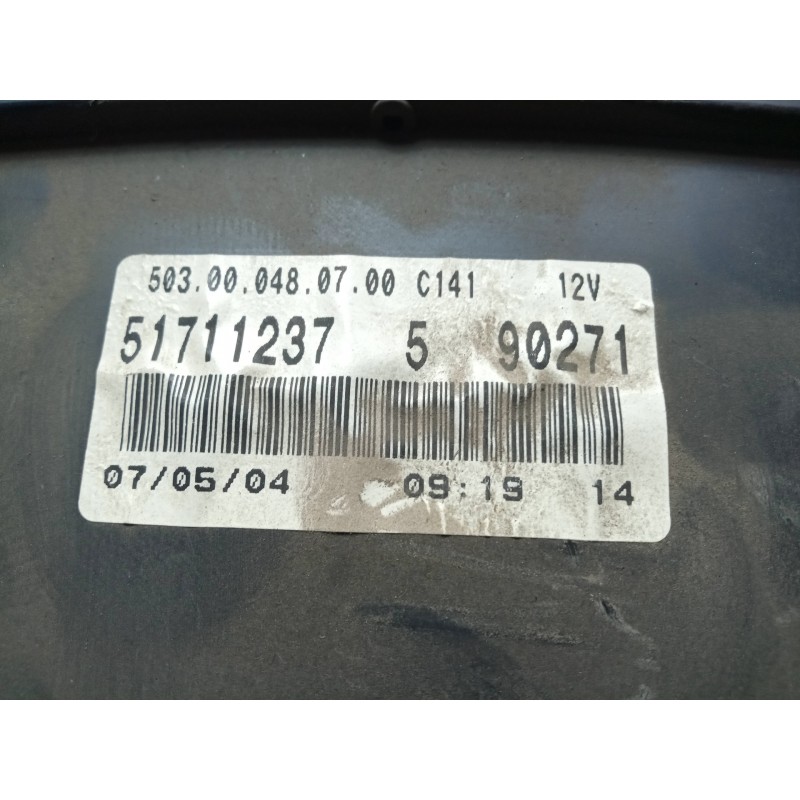 Recambio de cuadro instrumentos para fiat panda (169) 1.2 cat referencia OEM IAM 51711237-503000480700 1.CONECTOR 