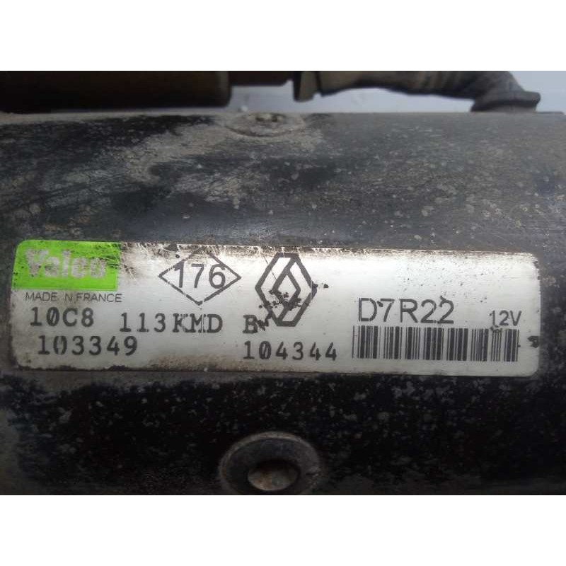 Recambio de motor arranque para renault laguna (b56) 2.2 diesel referencia OEM IAM D7R22 VALEO 10.DIENTES