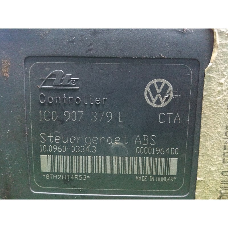 Recambio de abs para seat leon (1m1) 1.9 tdi referencia OEM IAM 1C0907379L-1J0614117G-10020600774-10096003343  