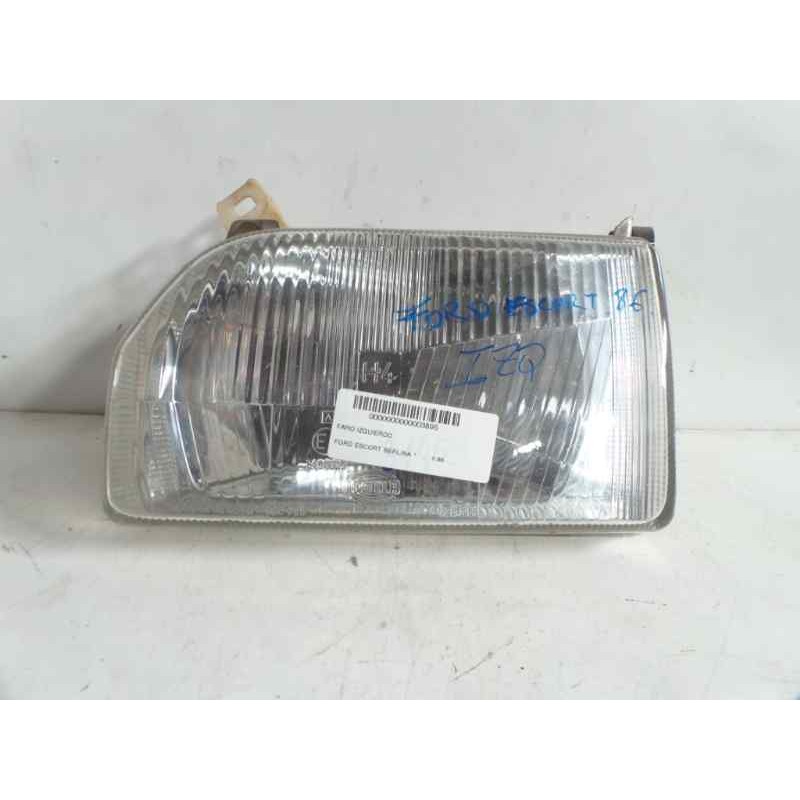 Recambio de faro izquierdo para ford escort berlina referencia OEM IAM  86-90 
