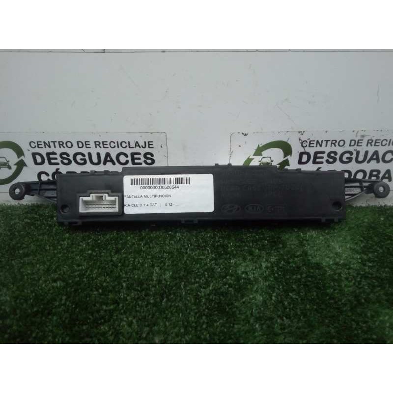 Recambio de pantalla multifuncion para kia cee´d 1.4 cat referencia OEM IAM 94510A2000WK-94510A2000  