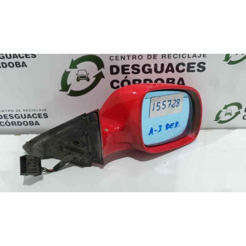 Recambio de retrovisor derecho para audi a3 (8l) referencia OEM IAM  ELECTRICO - 5.PIN ROJO - PEQUEÑO