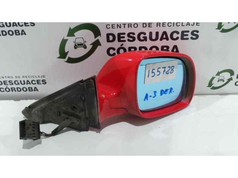 Recambio de retrovisor derecho para audi a3 (8l) referencia OEM IAM  ELECTRICO - 5.PIN ROJO - PEQUEÑO