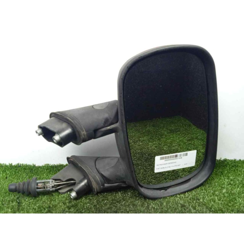 Recambio de retrovisor derecho para fiat doblo (119) 1.9 jtd cat referencia OEM IAM  01-10 - MANUAL ROJO