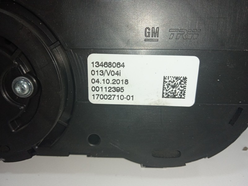 Recambio de mando climatizador para opel corsa e gsi referencia OEM IAM 13468064  