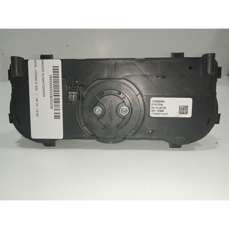 Recambio de mando climatizador para opel corsa e gsi referencia OEM IAM 13468064  