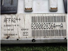 Recambio de pantalla multifuncion para renault clio ii fase ii (b/cb0) 1.2 referencia OEM IAM 8200028364A-216562178-NS6492032X   2