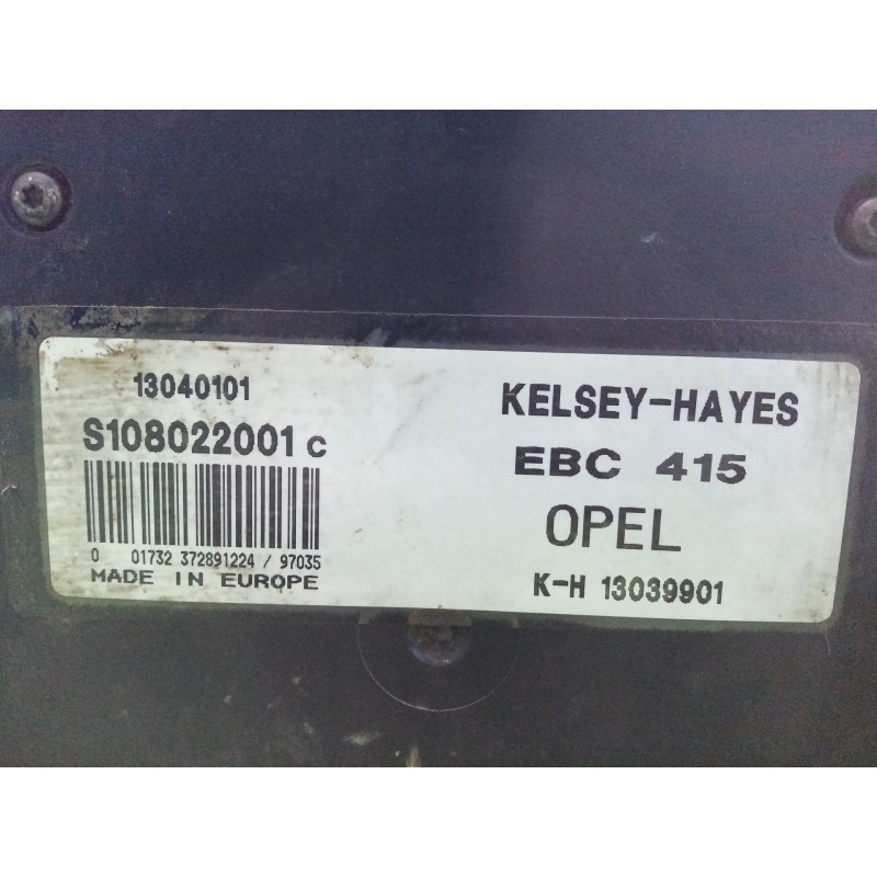 Recambio de abs para opel vectra b berlina 1.6 16v referencia OEM IAM S108022001CEBC41513040101KH13039  