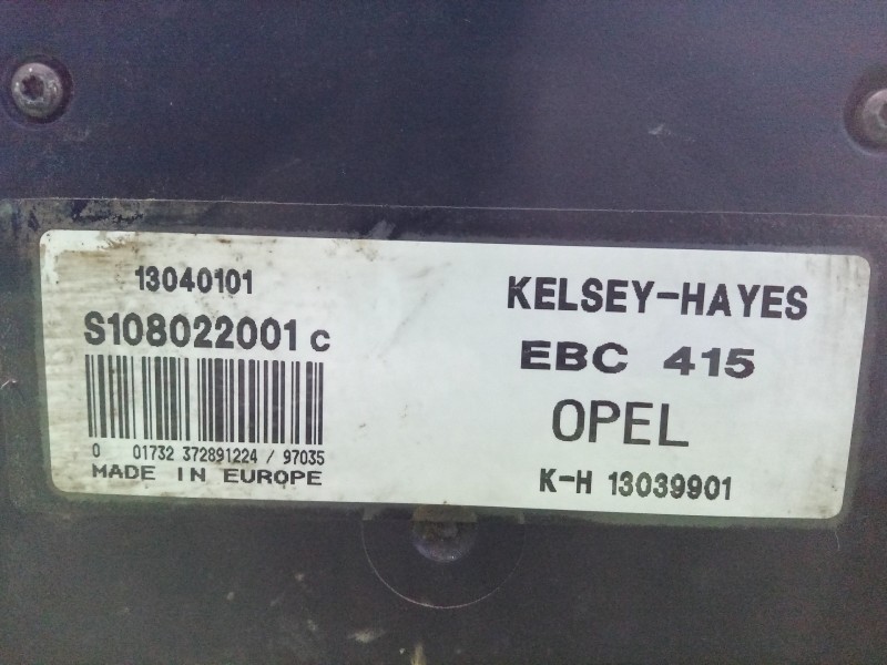 Recambio de abs para opel vectra b berlina 1.6 16v referencia OEM IAM S108022001CEBC41513040101KH13039  