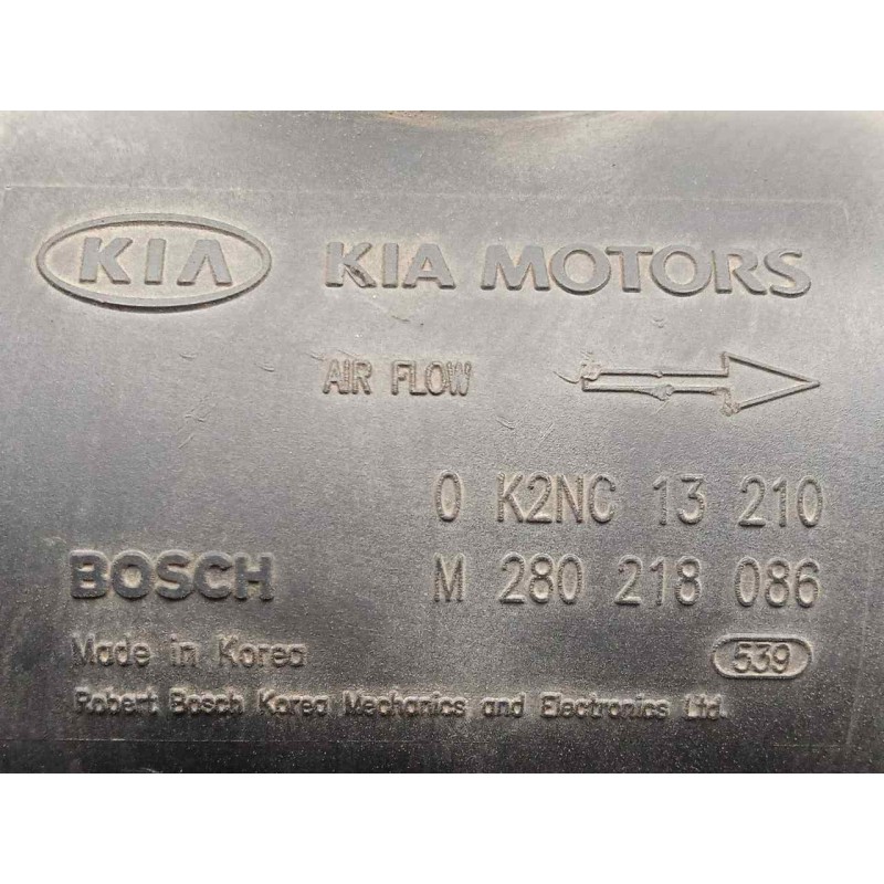 Recambio de caudalimetro para kia shuma ii 1.6 cat referencia OEM IAM 0K2NC13210-M280218086  