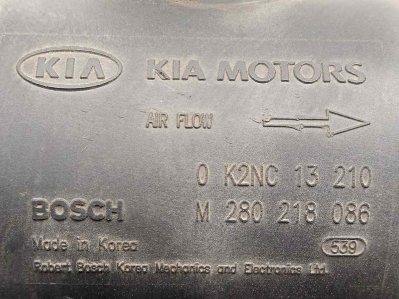 Recambio de caudalimetro para kia shuma ii 1.6 cat referencia OEM IAM 0K2NC13210-M280218086  