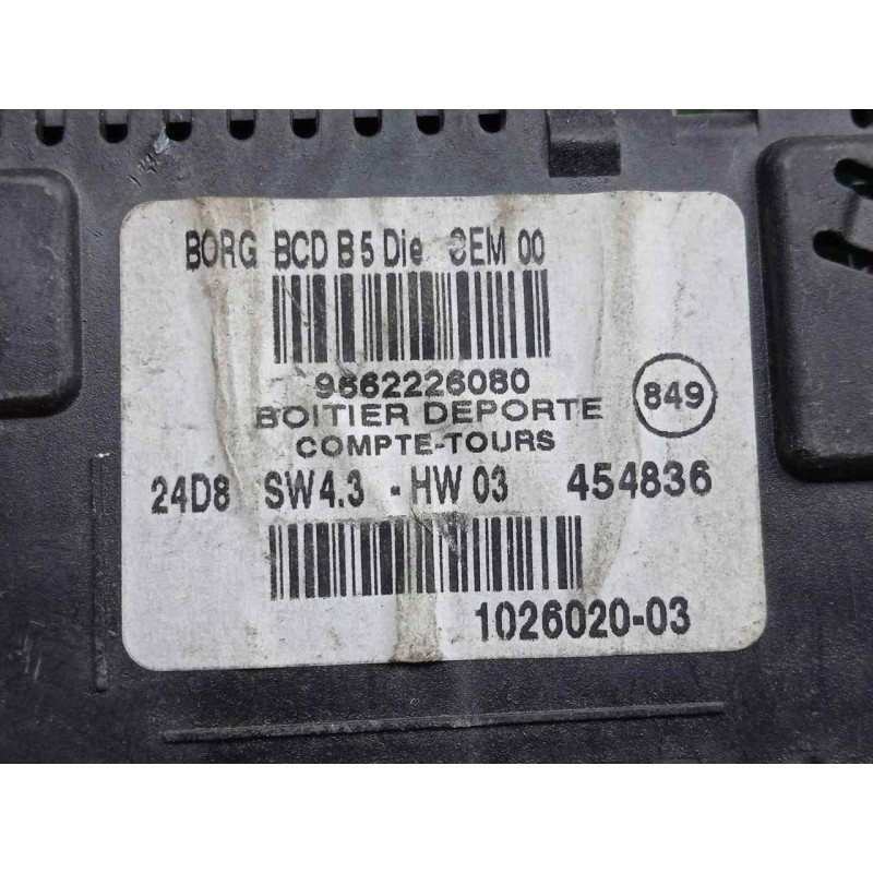 Recambio de pantalla multifuncion para citroën c4 berlina referencia OEM IAM 9662226080-102602003  