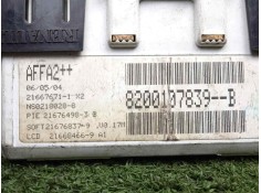 Recambio de pantalla multifuncion para renault megane ii berlina 3p referencia OEM IAM 8200107839B-216676711-NS02180288 SAGEN  2