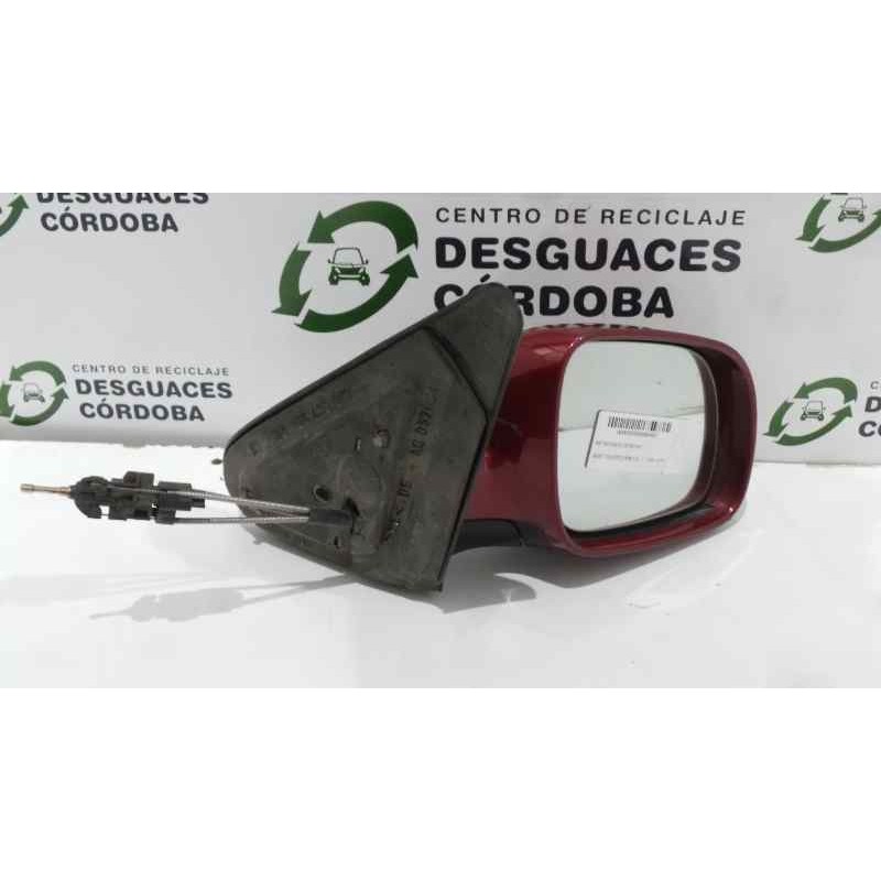 Recambio de retrovisor derecho para seat toledo (1m2) 1.6 referencia OEM IAM  MANUAL GRANATE - PEQUEÑO