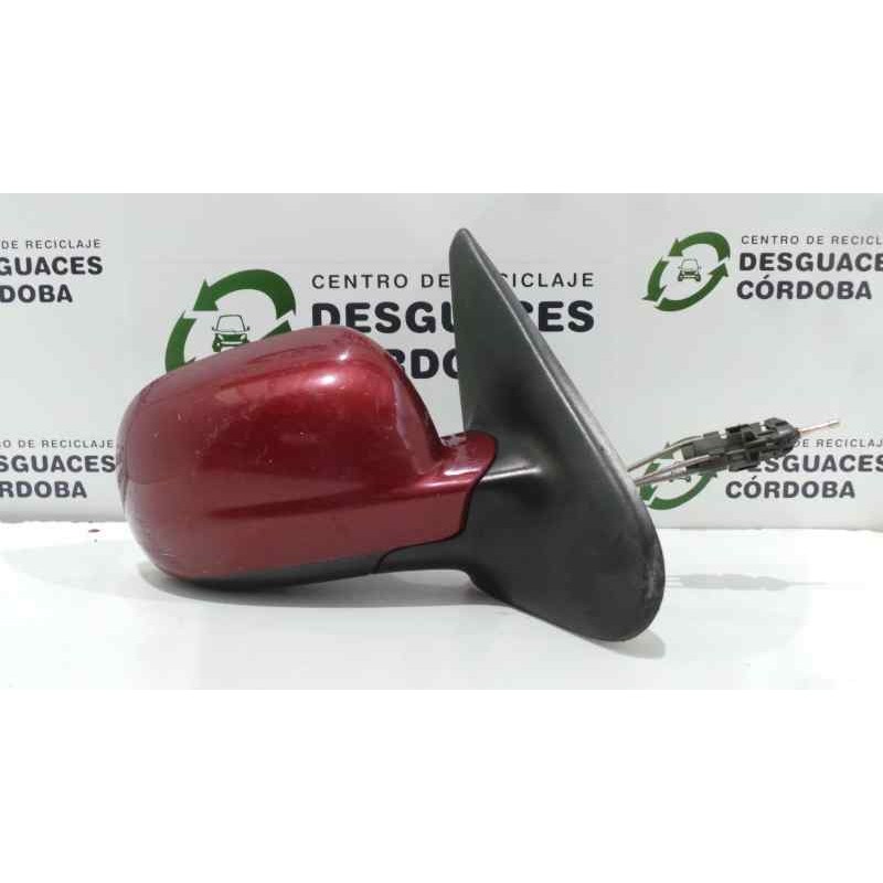 Recambio de retrovisor derecho para seat toledo (1m2) 1.6 referencia OEM IAM  MANUAL GRANATE - PEQUEÑO