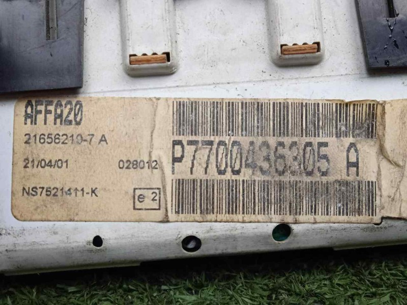 Recambio de pantalla multifuncion para renault kangoo (f/kc0) referencia OEM IAM P7700436305A-216562107A-NS7521411K  