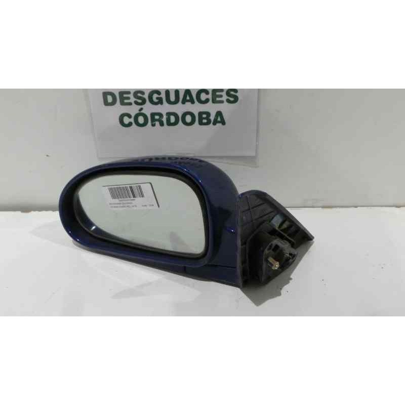 Recambio de retrovisor izquierdo para hyundai coupe (rd) 1.6 fx referencia OEM IAM  ELECTRICO AZUL