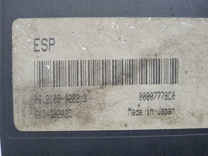 Recambio de abs para ssangyong rodius 2.7 turbodiesel cat referencia OEM IAM 06210902223-4894021100-06210200654  ATE