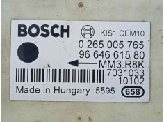 Recambio de centralita esp para peugeot 308 1.6 hdi fap cat (9hz / dv6ted4) referencia OEM IAM 0265005765-9664661580   2